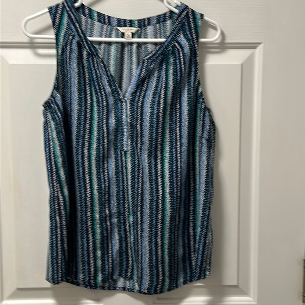 Cute Sonoma Sleeveless Top Size Medium